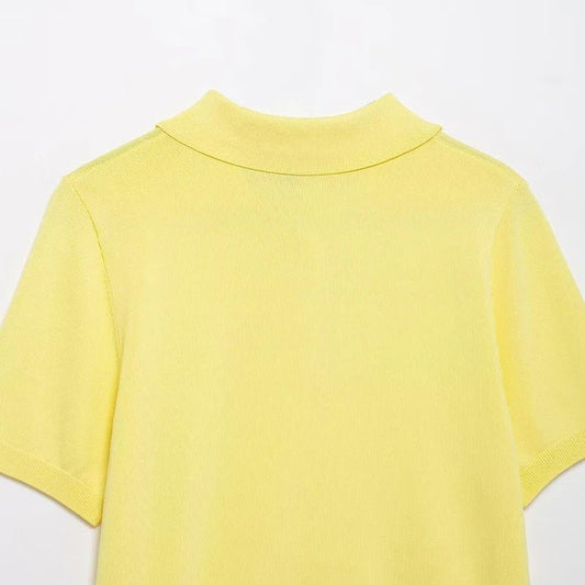 Classic Polo Shirt with Peter Pan Collar - Harren Cole