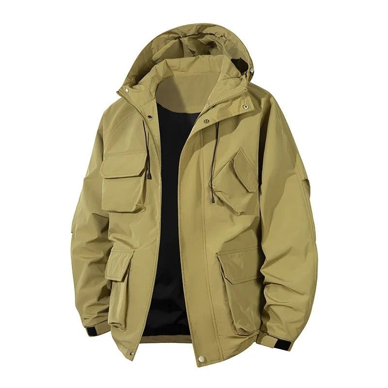 Men's Tactical Outdoor Jacket with Durable Water - Resistant Fabric - Harren Cole