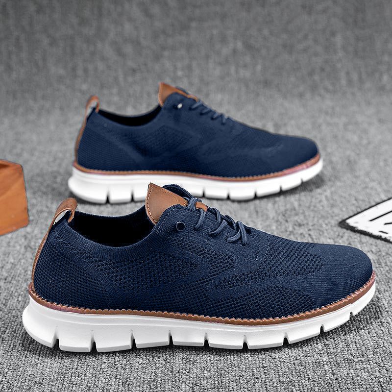 Blue Urban Comfort Sneakers for Men - Harren Cole