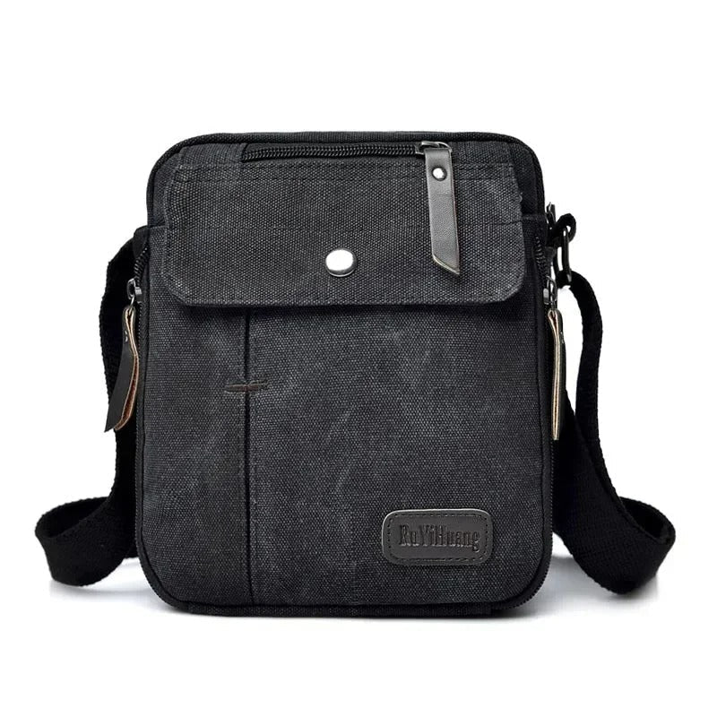 Canvas Vertical Sling Bag - Harren Cole