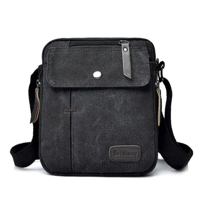 Canvas Vertical Sling Bag - Harren Cole