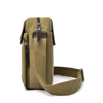 Canvas Vertical Sling Bag - Harren Cole