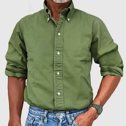 Classic Cotton Button - Up Shirt - Harren Cole