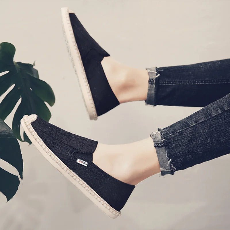 Classic Men's Espadrilles Canvas Slip - On Shoes - Harren Cole