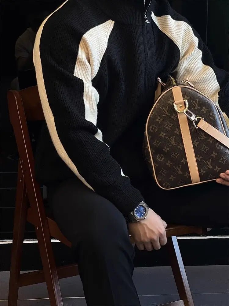 Classic Men's Knit Sweater Pullover - Harren Cole