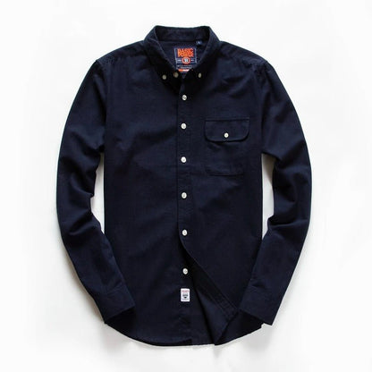 Classic Men's Shirt with Chest Pocket - Harren Cole