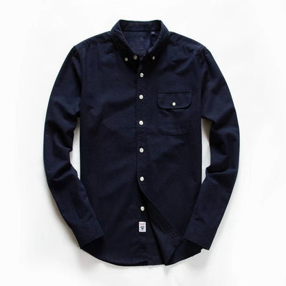 Classic Men's Shirt with Chest Pocket - Harren Cole
