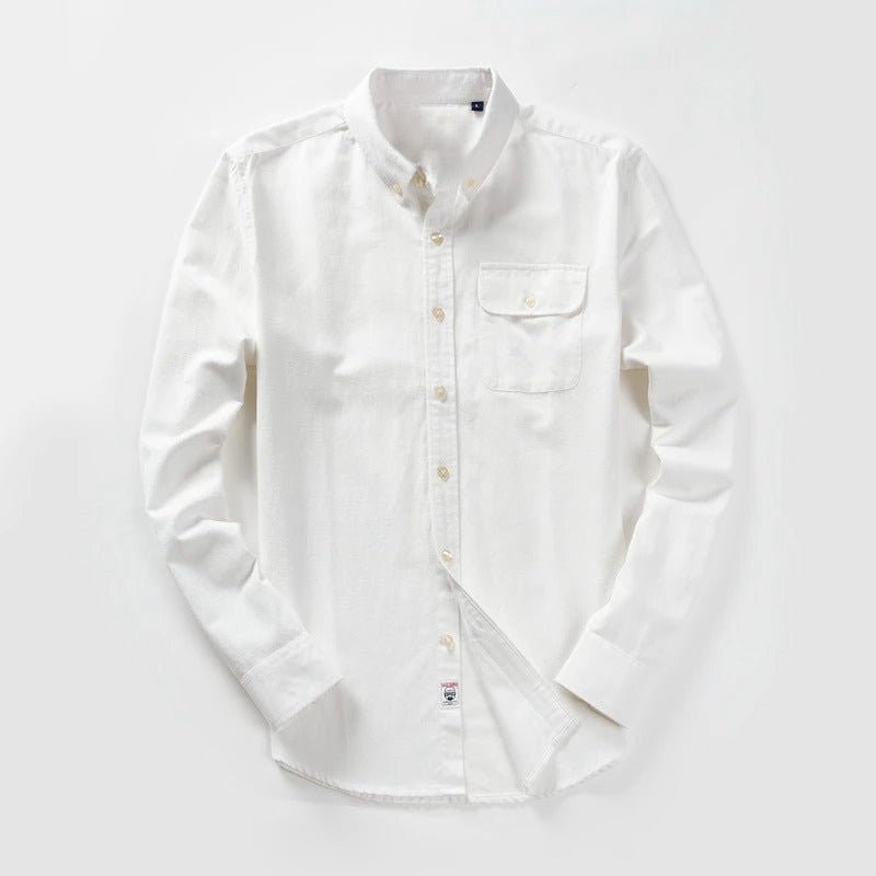 Classic Men's Shirt with Chest Pocket - Harren Cole