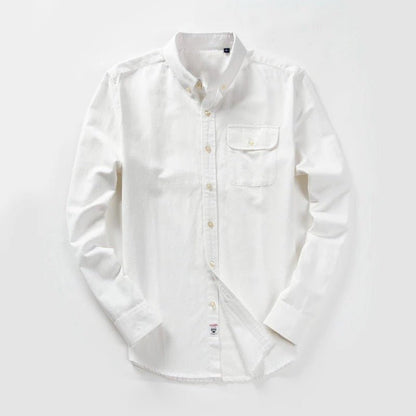 Classic Men's Shirt with Chest Pocket - Harren Cole