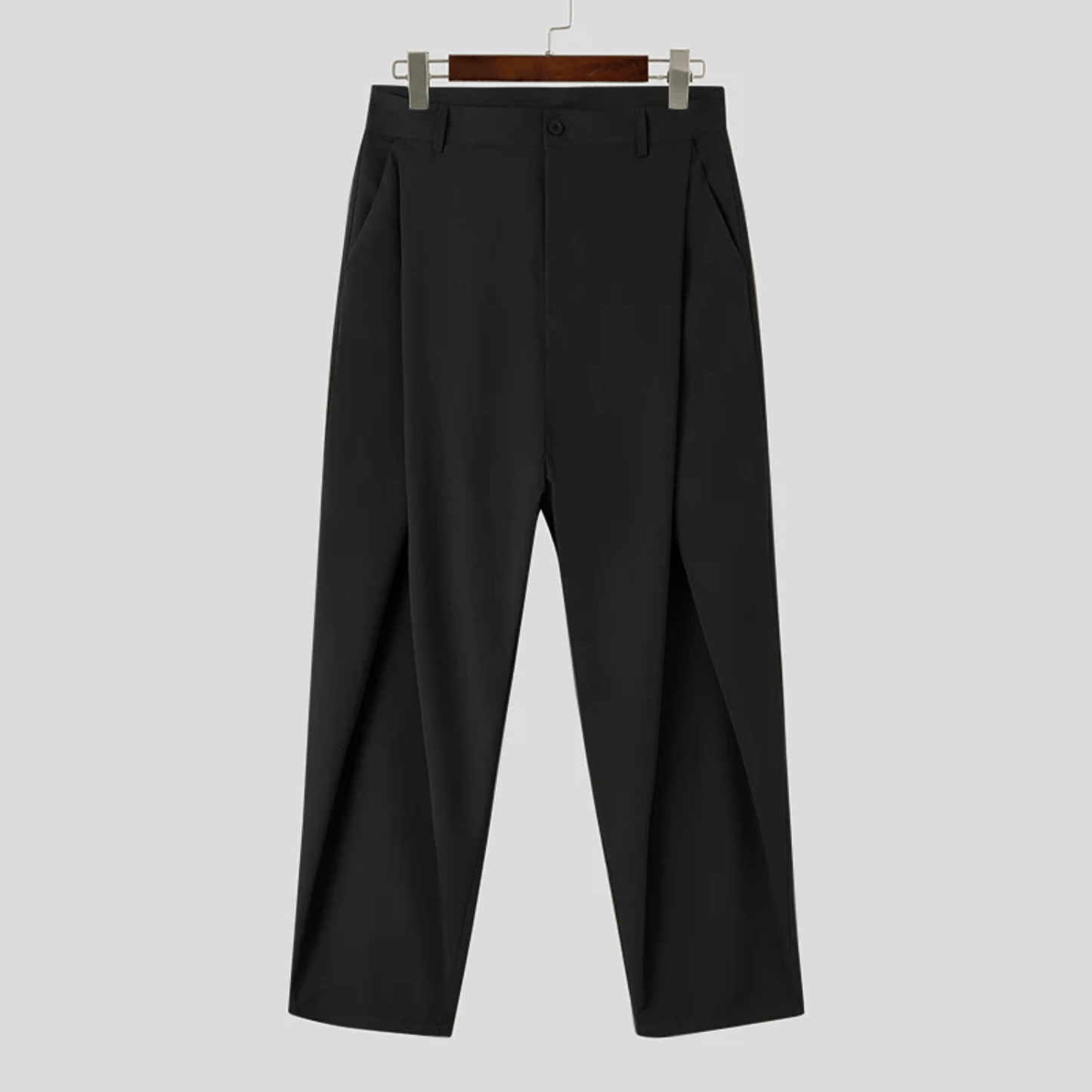 Classic Pleated Trousers for Men Tailored Fit Pants - Harren Cole