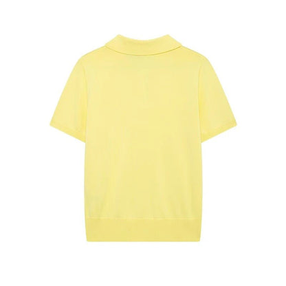 Classic Polo Shirt with Peter Pan Collar - Harren Cole