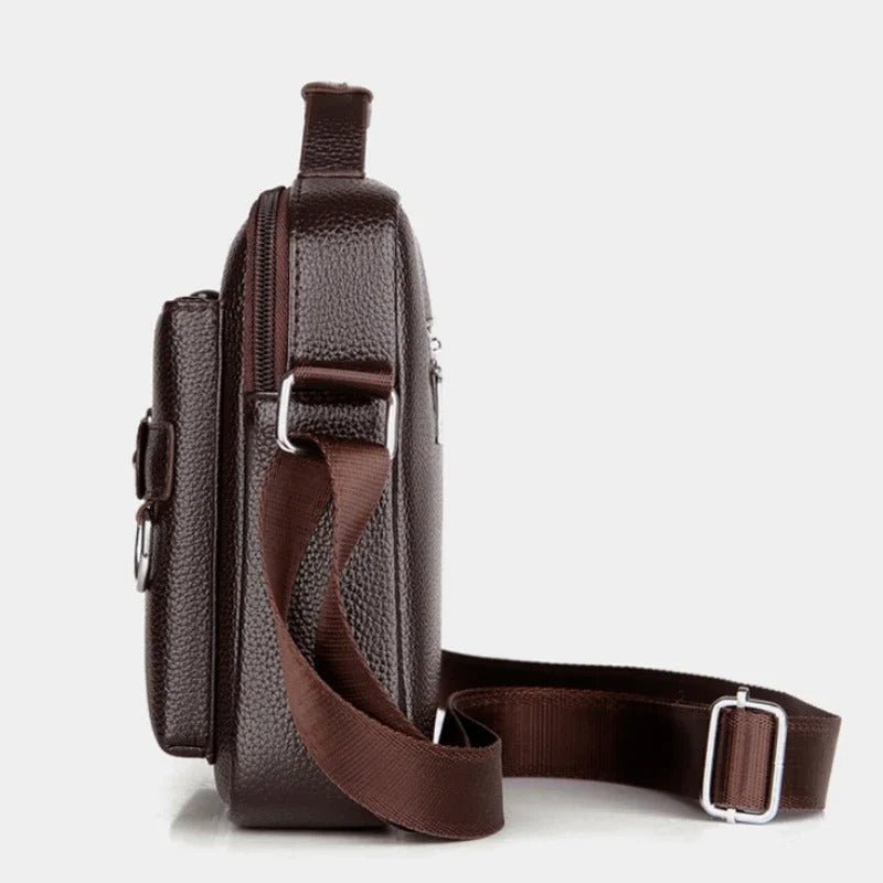 CommandTech Leather Briefcase - Harren Cole