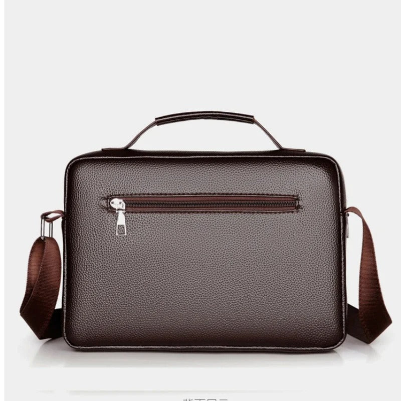 CommandTech Leather Briefcase - Harren Cole