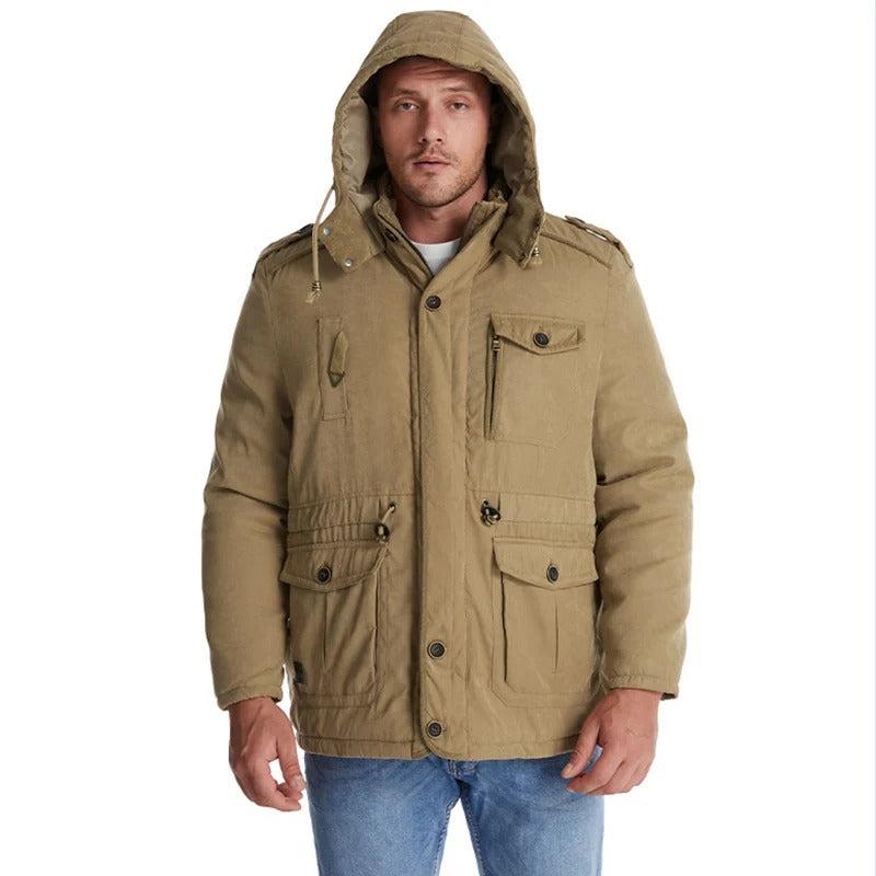 Fleece - Lined Outdoor Jacket for Men - Harren Cole