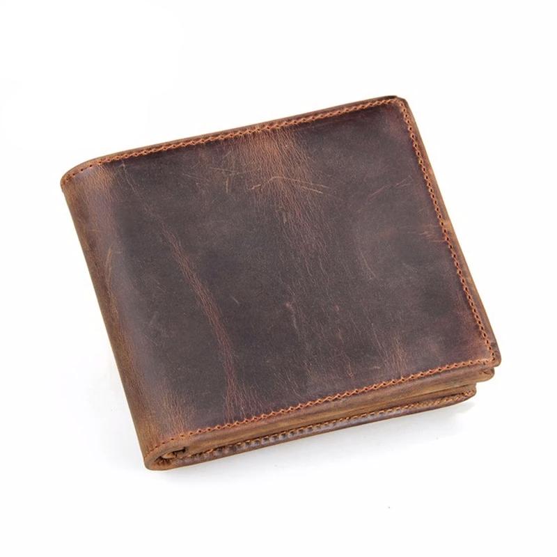Genuine Leather Vintage Style Wallet - Harren Cole