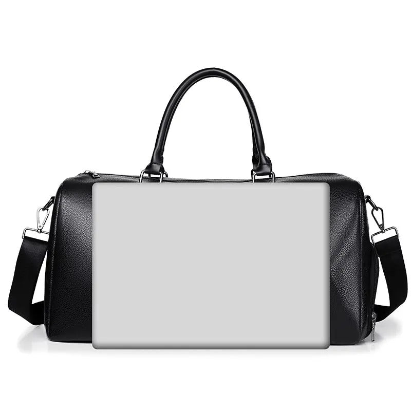 JetMode Leather Duffel - Harren Cole