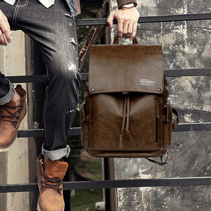 Men's Backpack with USB Charging Port - Harren Cole