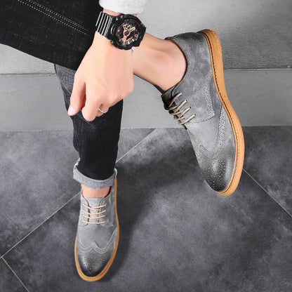 Men's Breathable Oxford Lace - Up Casual and Business Shoes - Harren Cole