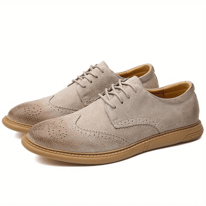 Men's Breathable Oxford Lace - Up Casual and Business Shoes - Harren Cole