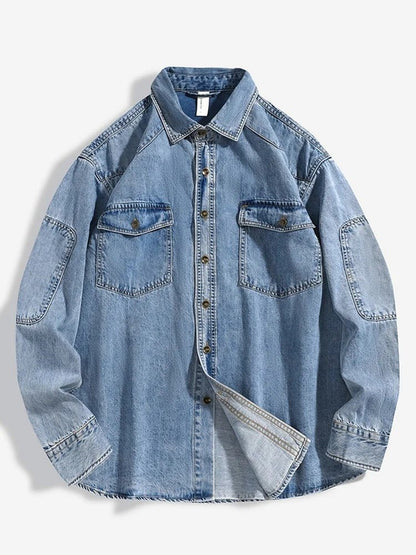 Men's Casual Denim Shirt - Harren Cole