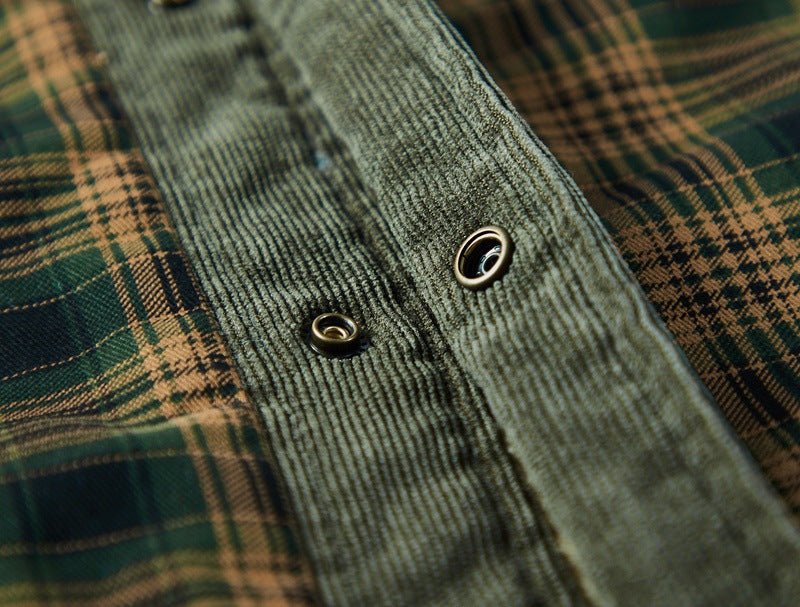 Men's Checked Shirt with Sherpa Lining - Harren Cole