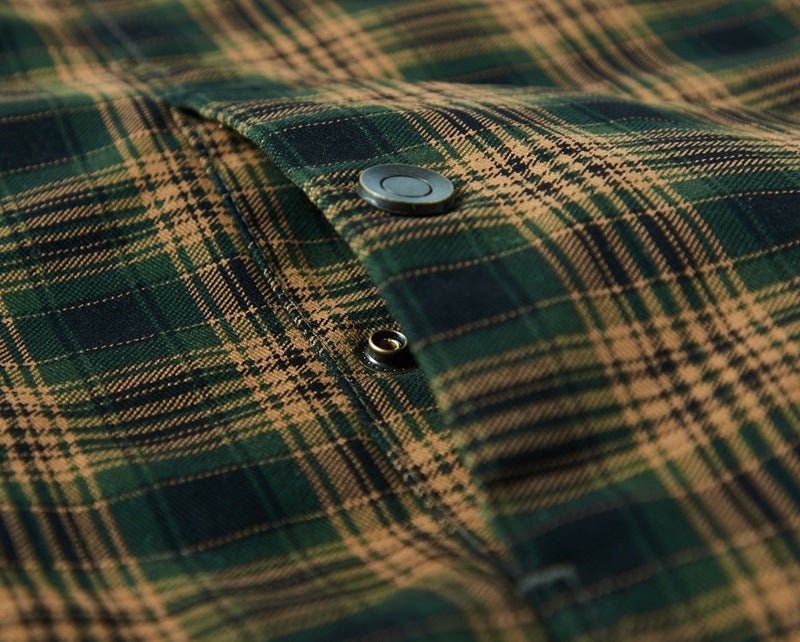 Men's Checked Shirt with Sherpa Lining - Harren Cole