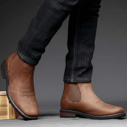 Men's Classic Leather Boots - Harren Cole