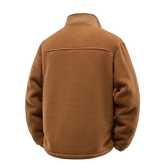 Men’s Fleece Polar Lined Hunting Jacket Multi-Pocket - Harren Cole
