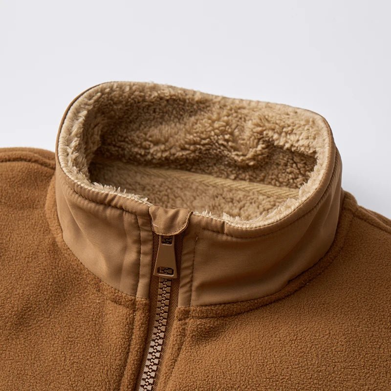 Men’s Fleece Polar Lined Hunting Jacket Multi-Pocket - Harren Cole