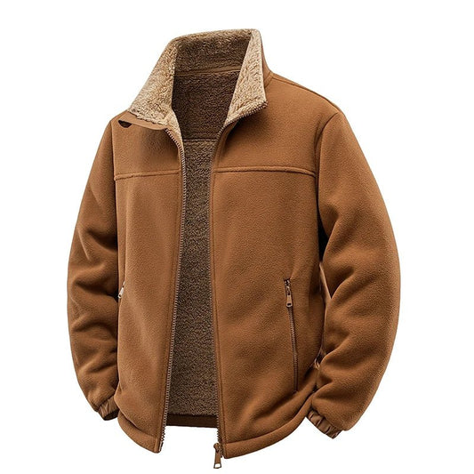 Men’s Fleece Polar Lined Hunting Jacket Multi-Pocket - Harren Cole