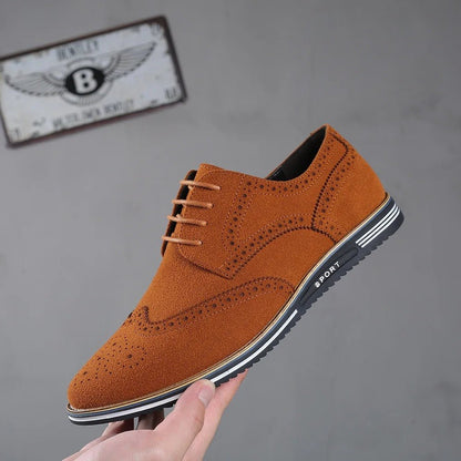 Men's Flyknit Derby Shoes Breathable Comfortable - Harren Cole