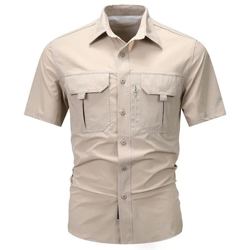 Men's Functional Short-Sleeve Performance Shirt - Harren Cole