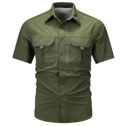 Men's Functional Short-Sleeve Performance Shirt - Harren Cole