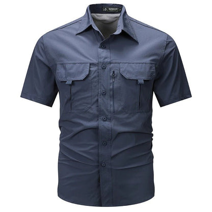 Men's Functional Short - Sleeve Performance Shirt - Harren Cole
