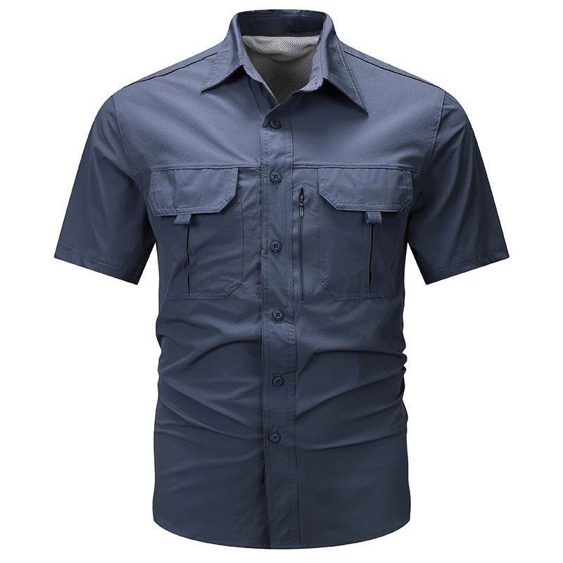 Men's Functional Short-Sleeve Performance Shirt - Harren Cole