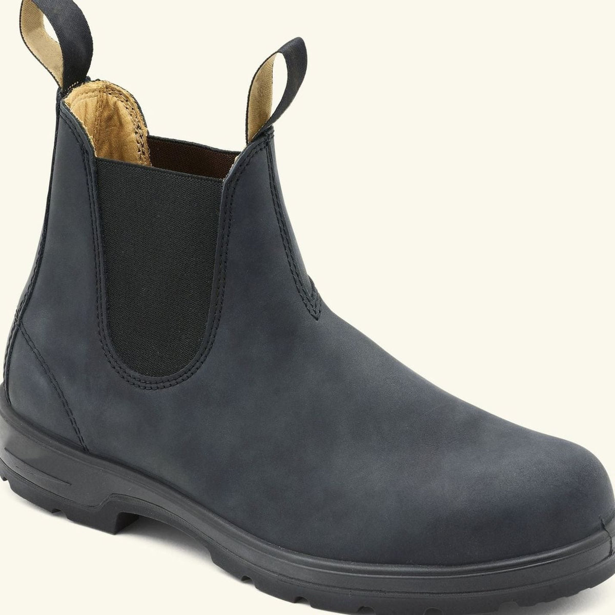 Men's Leather Pull-Tab Chelsea Boots - Harren Cole