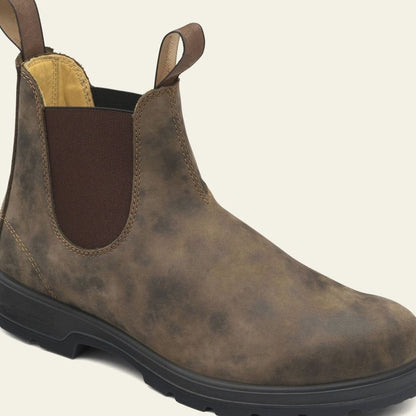 Men's Leather Pull-Tab Chelsea Boots - Harren Cole