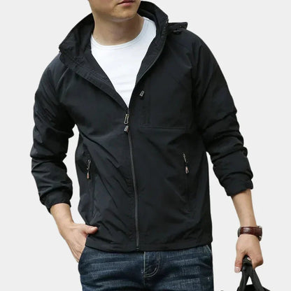 Men's Lightweight Breathable Cargo Jacket - Harren Cole