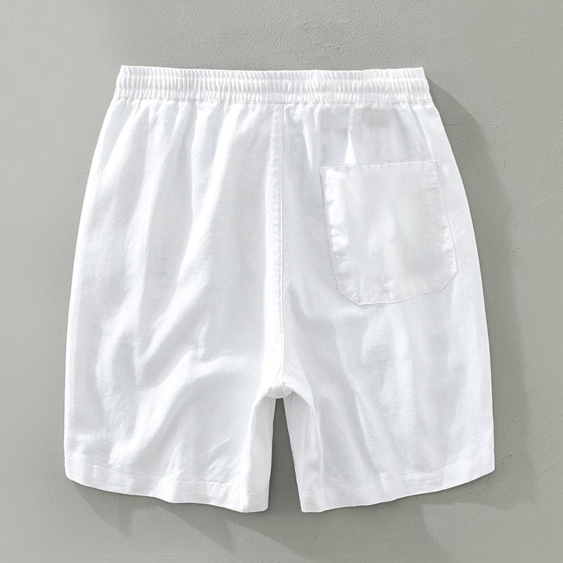 Men's Linen Islander Shorts Casual Summer Beachwear - Harren Cole