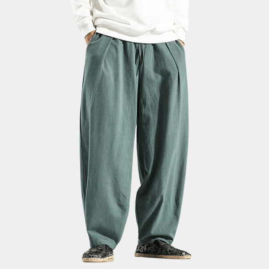 Men's Relaxed Fit Comfortable Casual Pants - Harren Cole