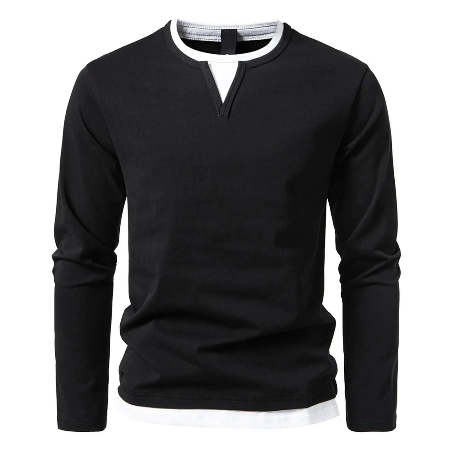 Men's Slim Fit Long Sleeve Casual Shirt - Harren Cole