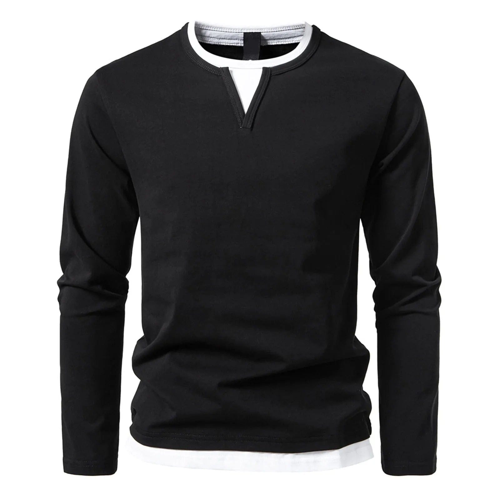 Men's Slim Fit Long Sleeve Casual Shirt - Harren Cole