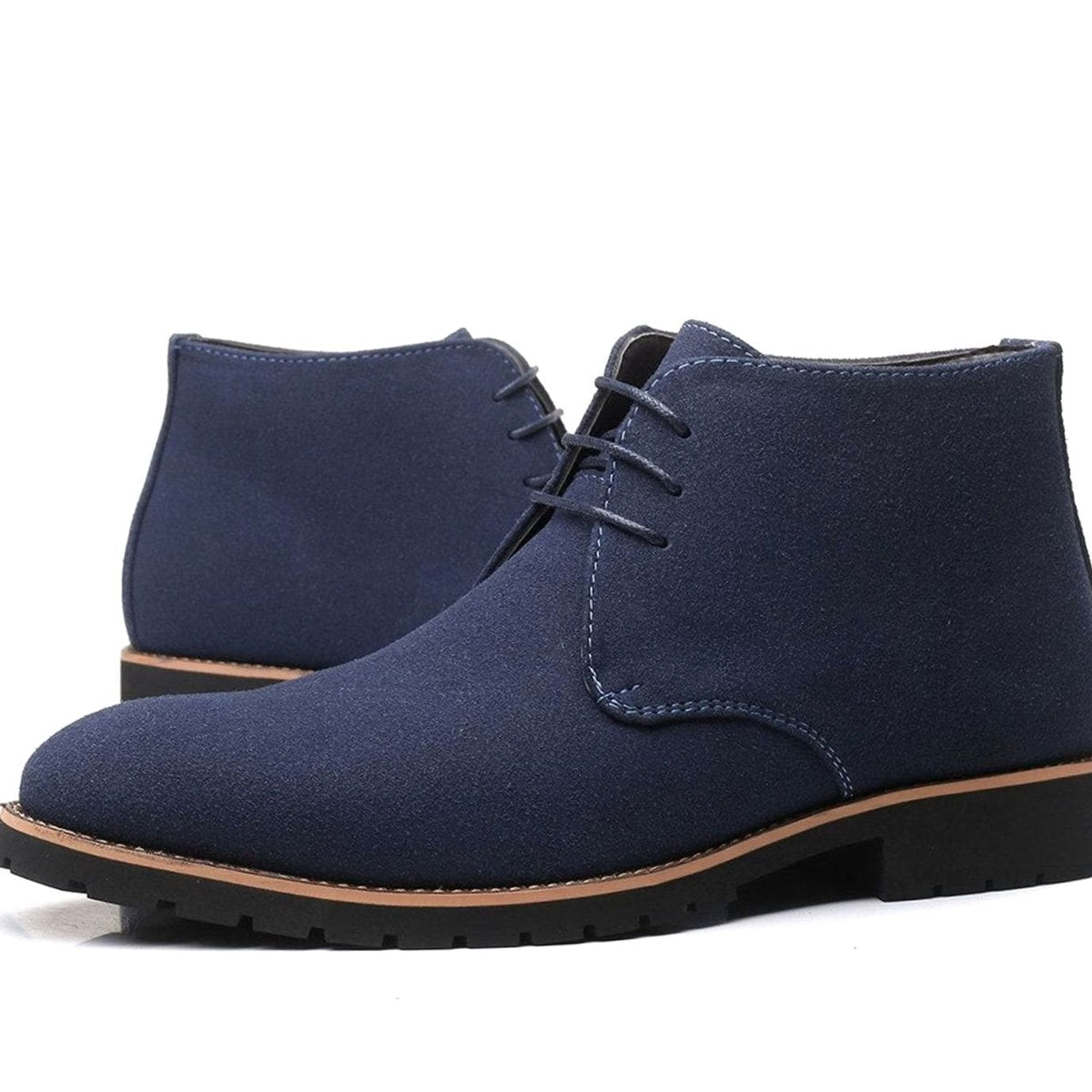 Men's Suede Chukka Ankle Boots - Harren Cole