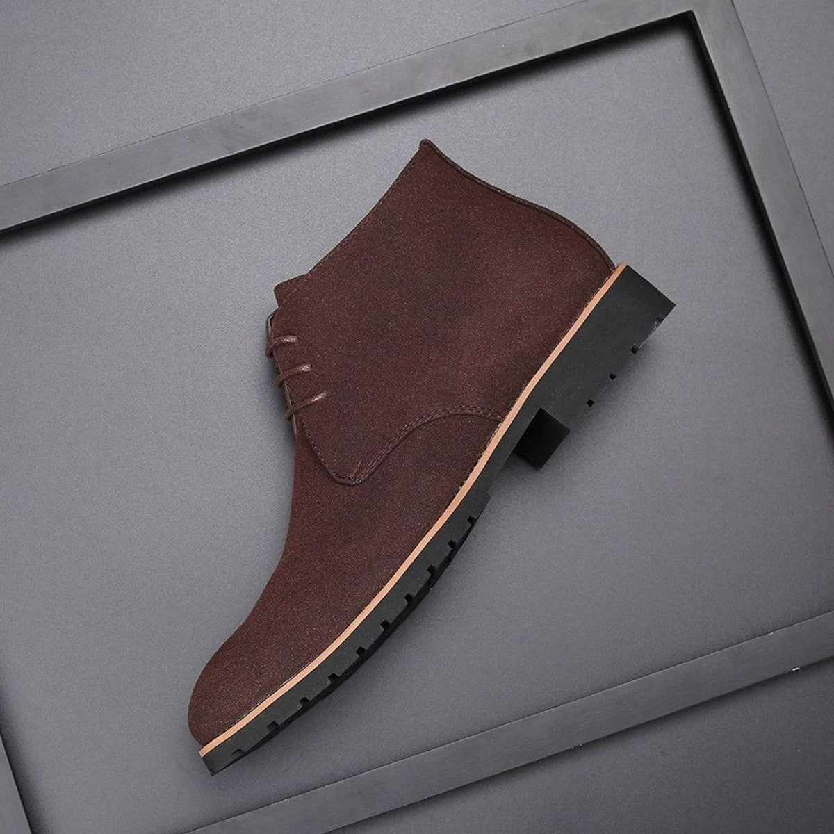 Men's Suede Chukka Ankle Boots - Harren Cole