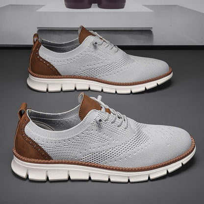Orthopedic Breathable Mesh Oxford Sneakers - Harren Cole