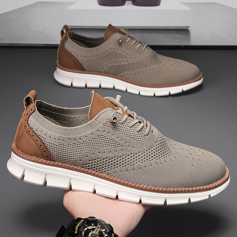 Orthopedic Breathable Mesh Oxford Sneakers - Harren Cole