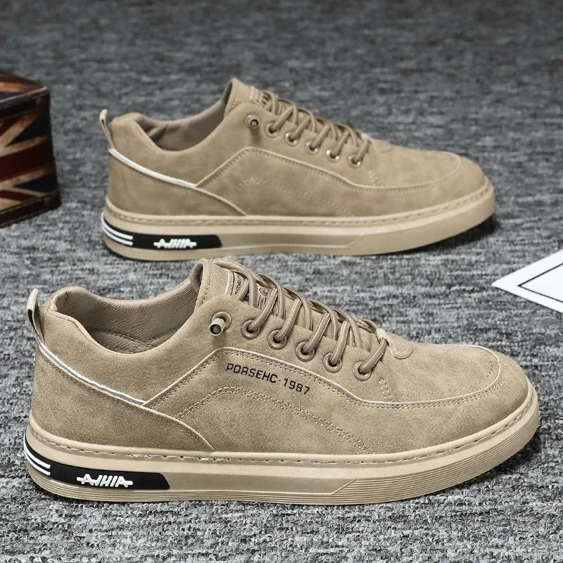 Retro Style Suede Sneakers for Men - Harren Cole