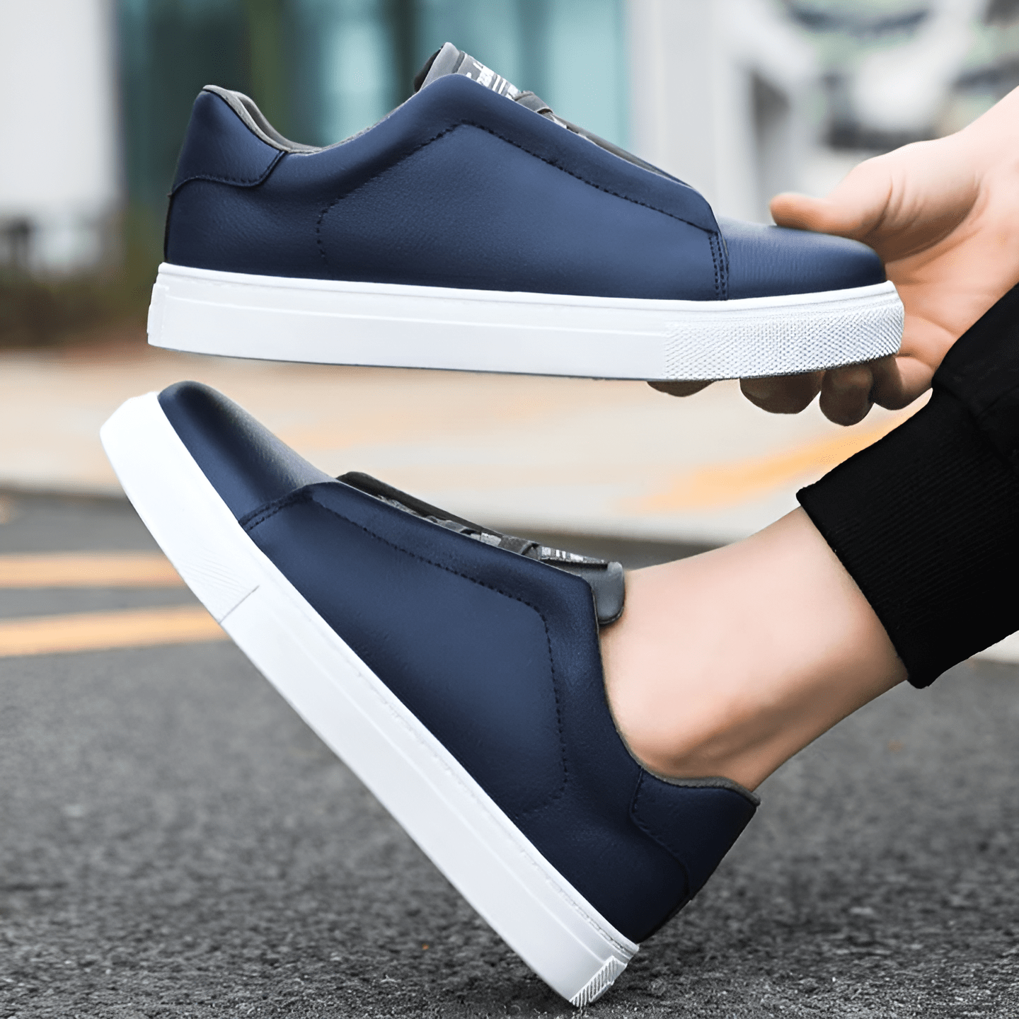 Stylish Minimalist Casual Sneakers - Harren Cole