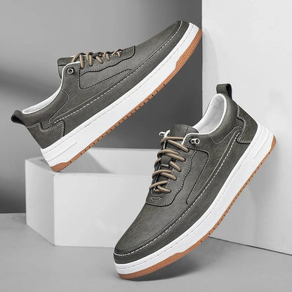 Urban Drop Men's Leather Sneakers - Harren Cole