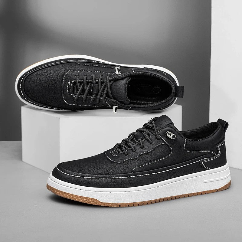 Urban Drop Men's Leather Sneakers - Harren Cole